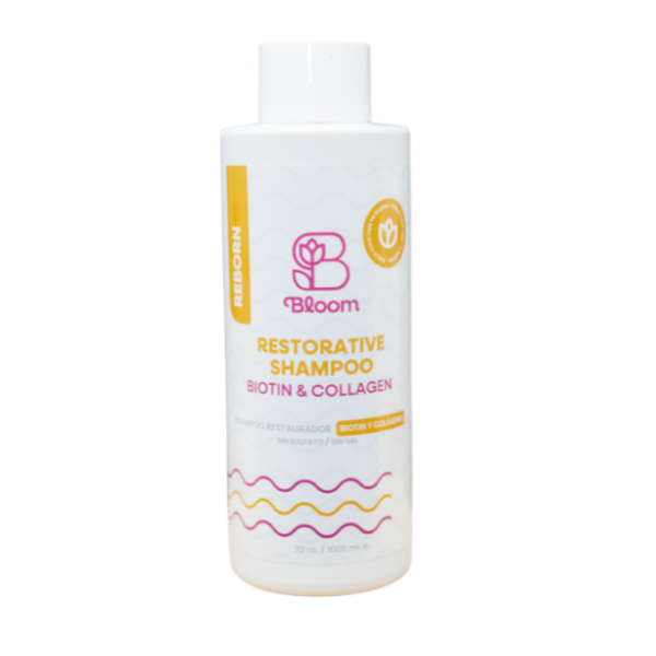 SHAMPOO BIOTIN Y COLAGENO SIN SAL 32 ONZ